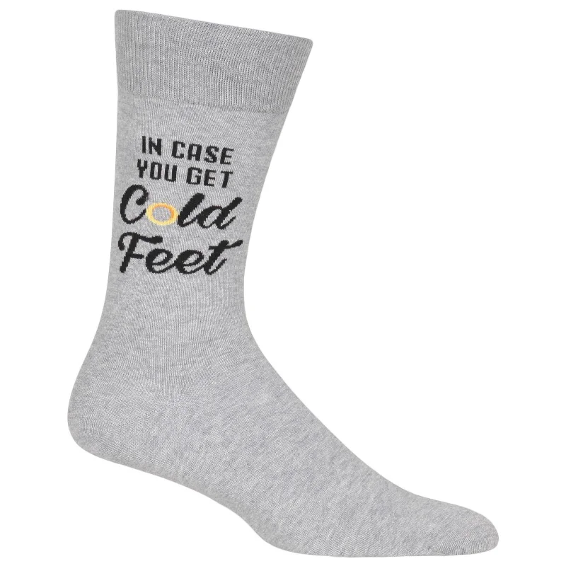 Hot Sox Mens Cold Feet Crew Socks